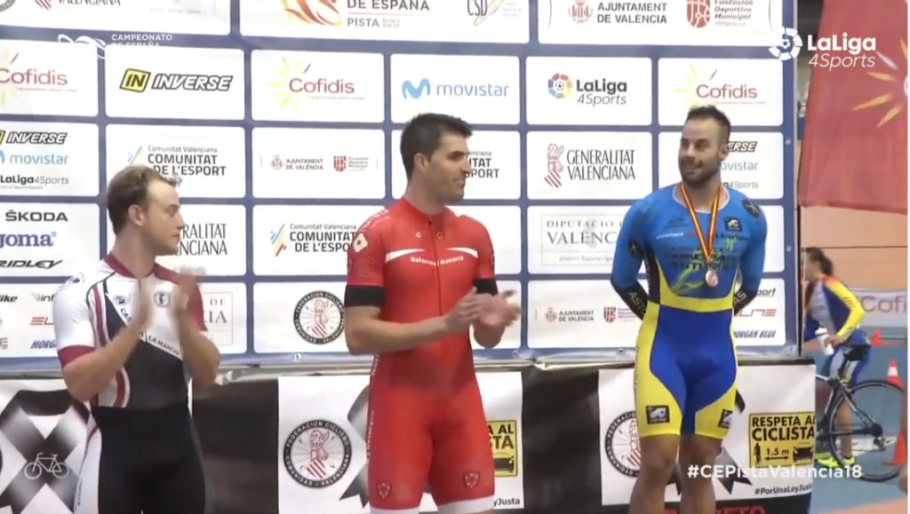 Jaime Vega Espina Campeonato españa ciclismo en pista