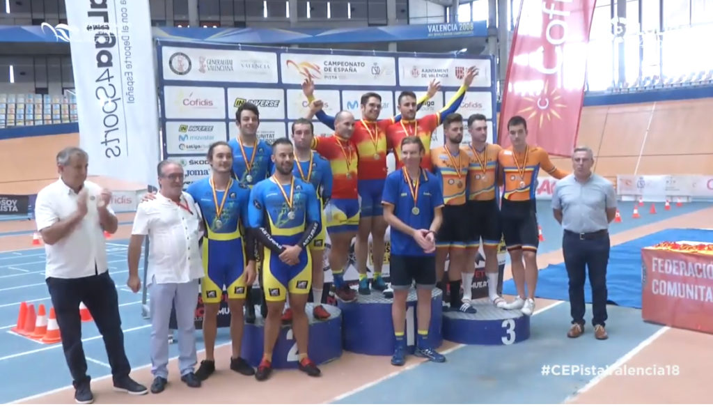 Jaime Vega Espina Campeonato españa ciclismo en pista domingo