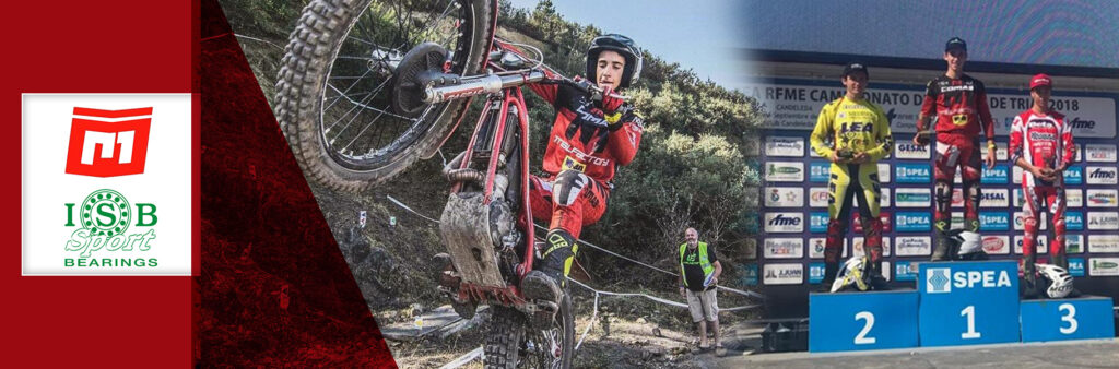 Cabecera Pablo Suarez Trial GP Comas Moto Trial ISB Sport 1º posicion