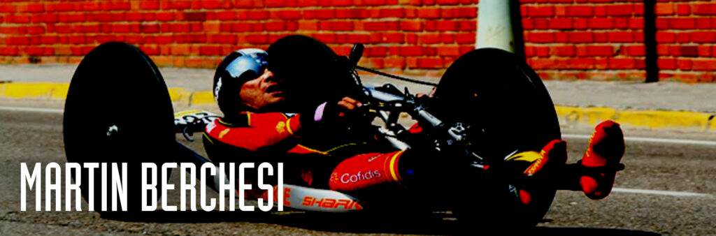 Martin Berchesi embajador ISB Sport ciclismo adaptado