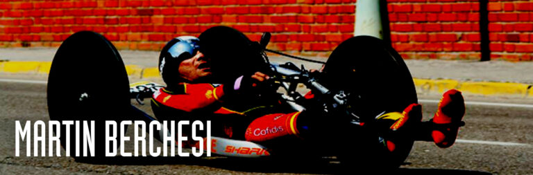 Martin Berchesi embajador ISB Sport ciclismo adaptado