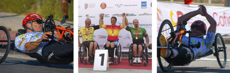Martin Berchesi Campeón de España de ciclismo adaptado