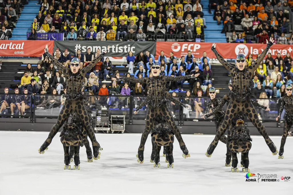 CPA Girona Oro Campionat Catalunya Patinaje artístico ISB Sport
