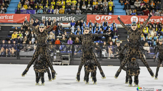CPA Girona Oro Campionat Catalunya Patinaje artístico ISB Sport