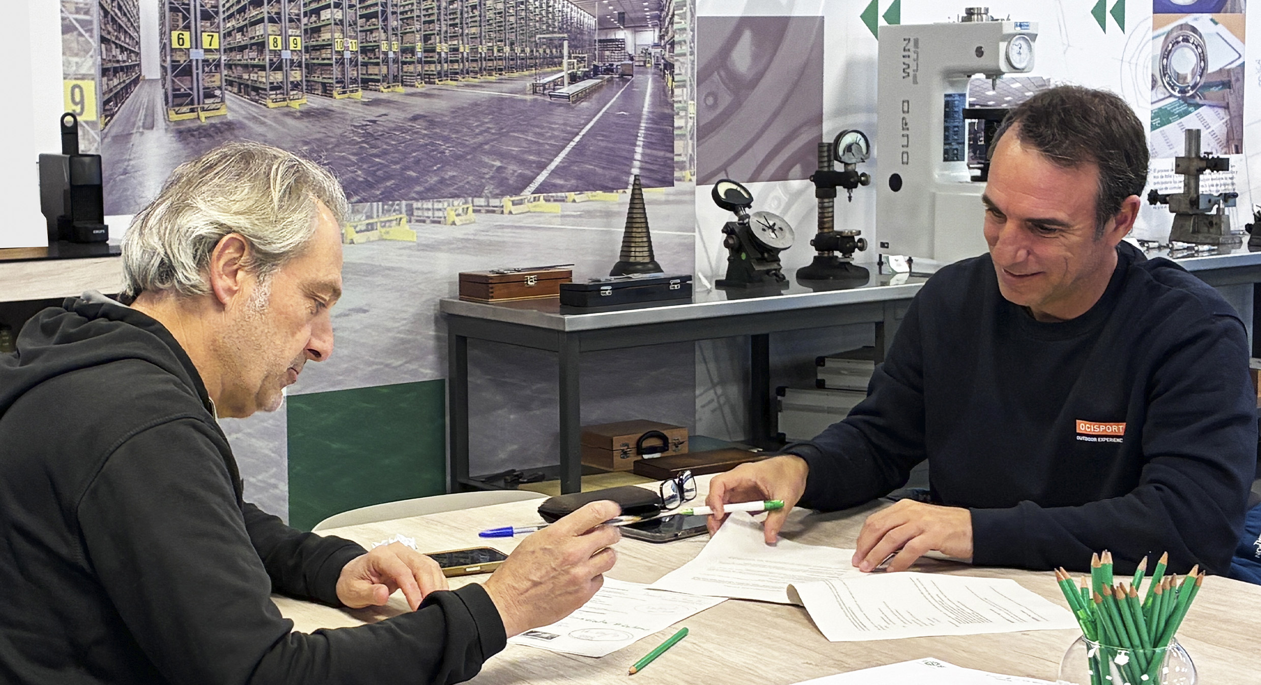 Firma acuerdo Ocisport y ISB Sport