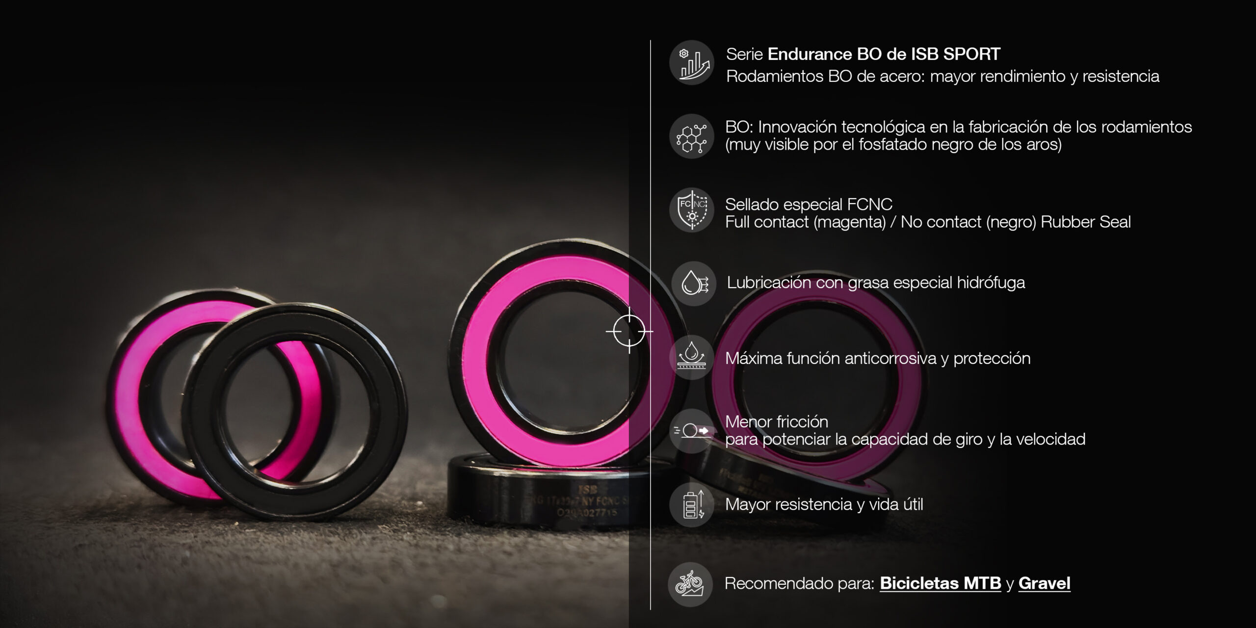 Rodamientos ISB Sport