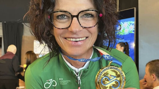 Sarah Palfrader campeona Italia Lomardia